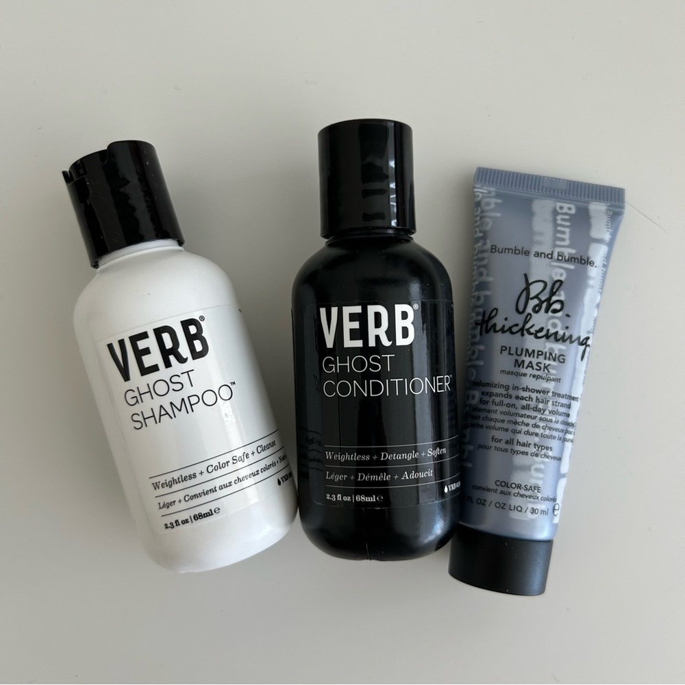 VERB Ghost Shampoo and Conditioner - Hair Care Bundle